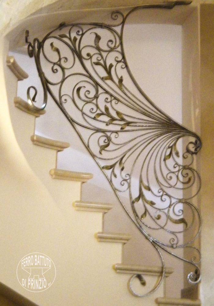 Balustrade en fer forgé