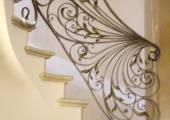 Balustrade en fer forgé