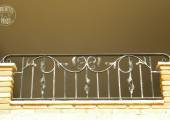 Balustrade en fer forgé