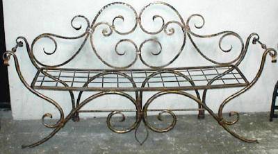 Banc floral