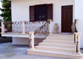 Balcon en fer forgé