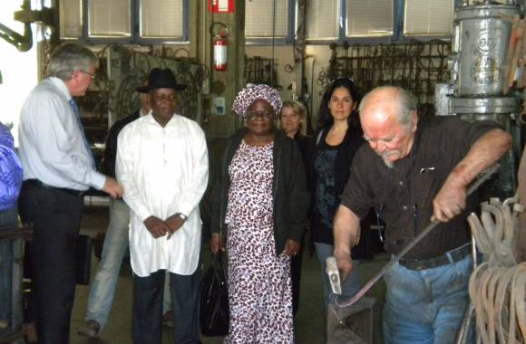 Di Prinzio fer forgé - Ambassadeur de la République fédérale du Nigeria 