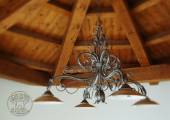 Lustre en fer forgé