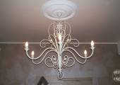 Lustre en fer forgé