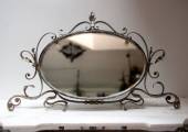 Miroir en fer forgé